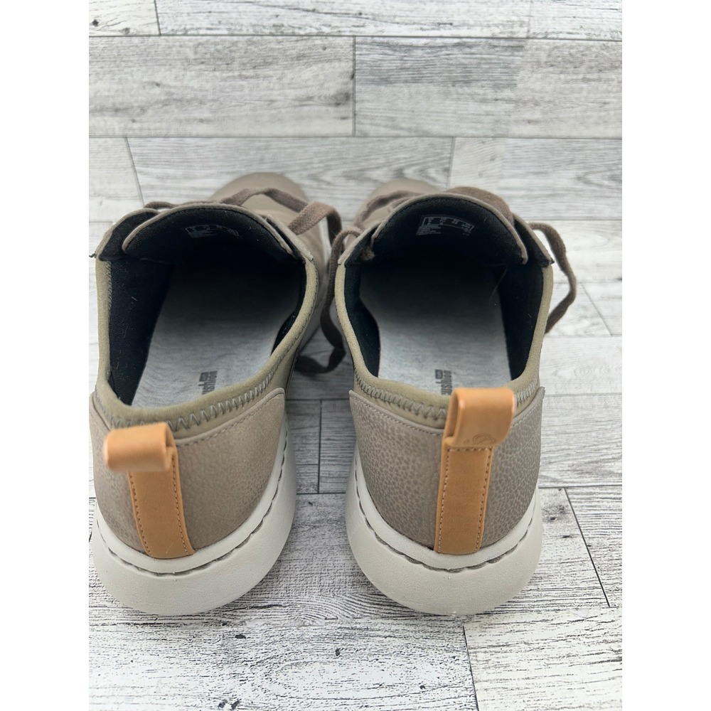 Clarks Cloudsteppers Women Sneakers Taupe Leather Lace Up Casual Comfort Sz 7.5M - Picture 12 of 14